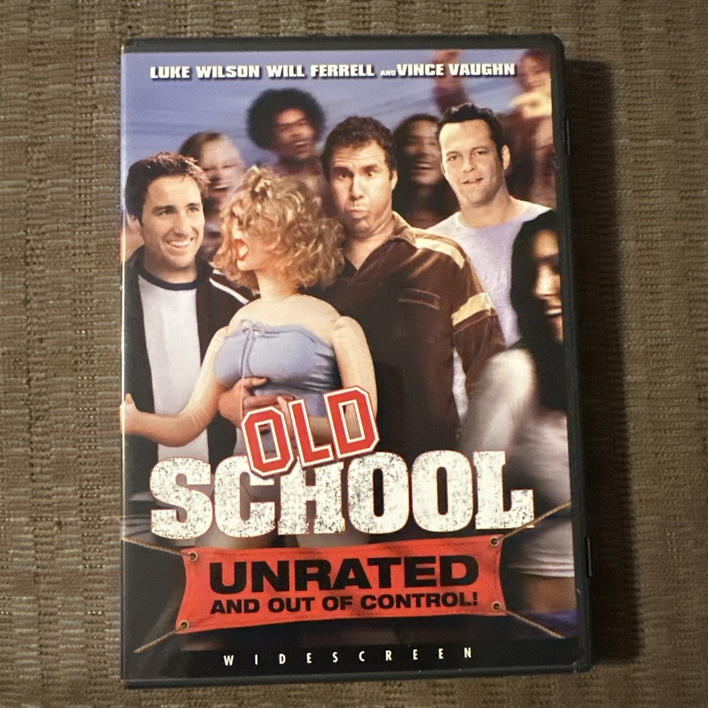 Old School (DVD, 2003, Widescreen Unrated Version) ES2448